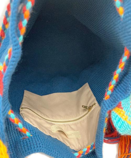 CHILA BAGS（チラバッグス）CHILA BAGS (チラバッグス) Caqueta Bag LARGE ブルーの古着・服飾アイテム