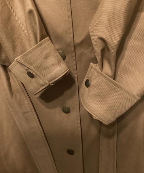 MaxMara（マックスマーラ）MaxMara (マックスマーラ) ドットボタン ドレス ブラウン サイズ:Lの古着・服飾アイテム