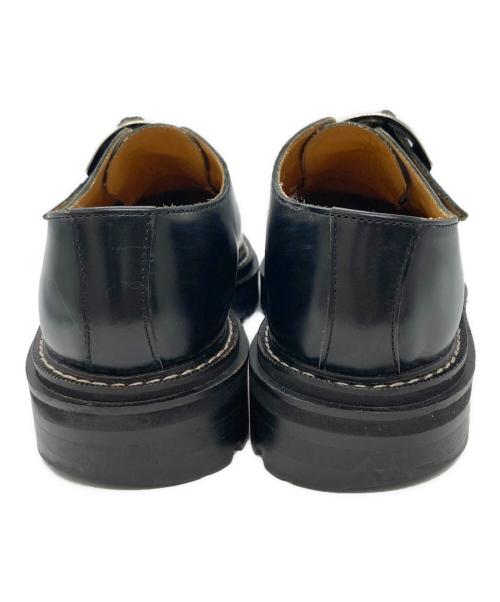 Soe（ソーイ）Soe (ソーイ) One Buckle Plain Toe Shoes ブラックの古着・服飾アイテム