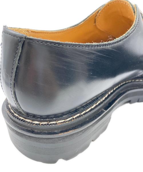 Soe（ソーイ）Soe (ソーイ) One Buckle Plain Toe Shoes ブラックの古着・服飾アイテム