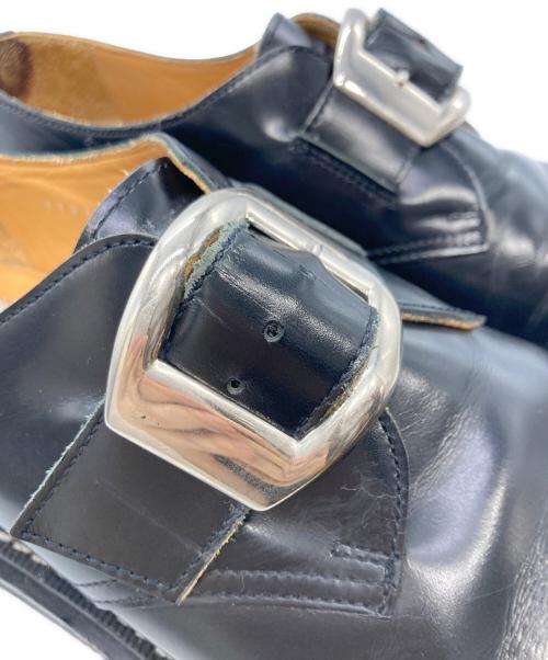 Soe（ソーイ）Soe (ソーイ) One Buckle Plain Toe Shoes ブラックの古着・服飾アイテム