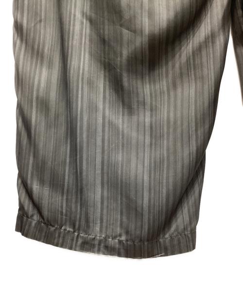 CTHY（シティ）CTHY (シティ) TROMPE-L’OEIL PLEATS WIDE PANTS チャコールグレー サイズ:2の古着・服飾アイテム