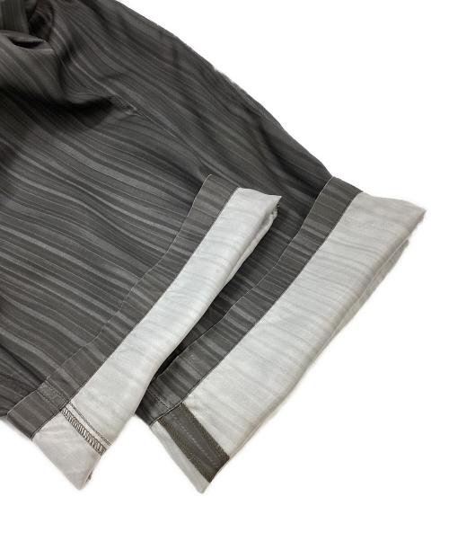 CTHY（シティ）CTHY (シティ) TROMPE-L’OEIL PLEATS WIDE PANTS チャコールグレー サイズ:2の古着・服飾アイテム