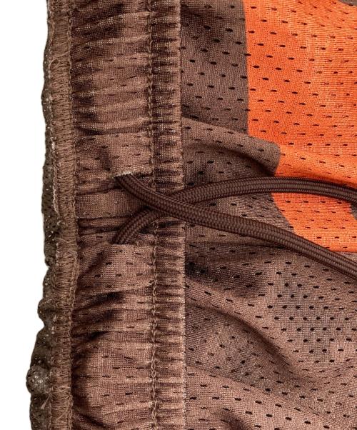 BoTT（ボット）BoTT (ボット) B Logo Mesh Short ブラウン サイズ:Lの古着・服飾アイテム