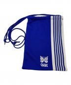 Needles×BEAMS SSZニードルズ×ビームス エスエスズィー）の古着「ショルダーバッグ」｜グリーン×ブルー