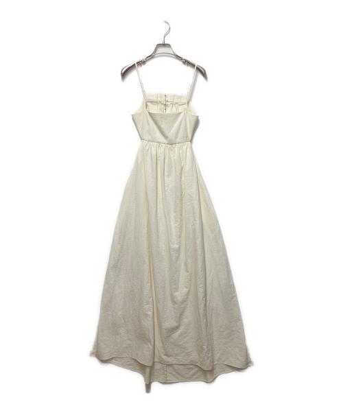 MIOSMOKEY（ミオズモーキー）MIOSMOKEY (ミオズモーキー) キャミソールワンピース アイボリー サイズ:36の古着・服飾アイテム