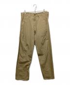 CAL O LINEキャルオーライン）の古着「BARREL CHINO PAINTER PANTS」｜ベージュ