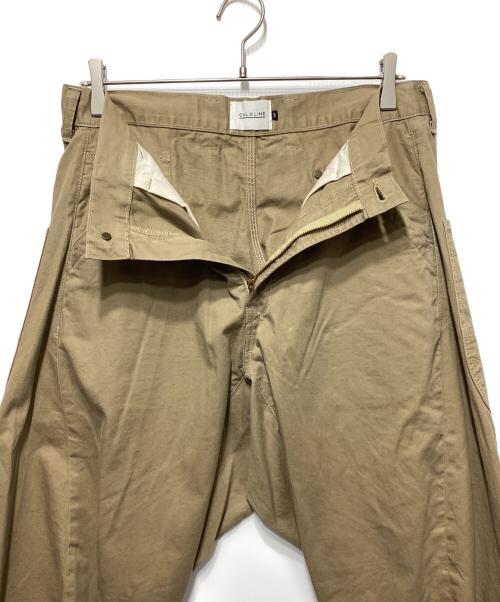 CAL O LINE（キャルオーライン）CAL O LINE (キャルオーライン) BARREL CHINO PAINTER PANTS ベージュ サイズ:Sの古着・服飾アイテム