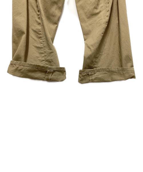 CAL O LINE（キャルオーライン）CAL O LINE (キャルオーライン) BARREL CHINO PAINTER PANTS ベージュ サイズ:Sの古着・服飾アイテム
