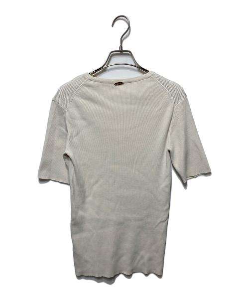 MUSE de Deuxieme Classe（ミューズ ドゥーズィエム クラス）MUSE de Deuxieme Classe (ミューズ ドゥーズィエム クラス) Diner B RIB Tシャツ アイボリー サイズ:Freeの古着・服飾アイテム