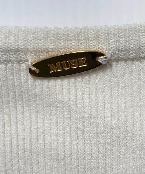 MUSE de Deuxieme Classe（ミューズ ドゥーズィエム クラス）MUSE de Deuxieme Classe (ミューズ ドゥーズィエム クラス) Diner B RIB Tシャツ アイボリー サイズ:Freeの古着・服飾アイテム