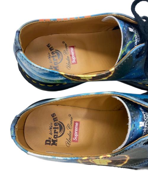 Dr.Martens（ドクターマーチン）Dr.Martens (ドクターマーチン) SUPREME (シュプリーム) UNDERCOVER (アンダーカバー) 3ホールブーツ マルチカラー サイズ:42の古着・服飾アイテム