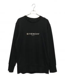 GIVENCHY（ジバンシィ）の古着「ロゴスウェット」｜ブラック