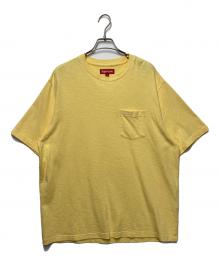 SUPREME（シュプリーム）の古着「22SS Classic Logo Pocket Tee S/S」｜イエロー