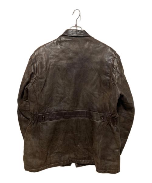USED（ユーズド）USED (ユーズド) 60’S レザージャケット ブラウン サイズ:不明の古着・服飾アイテム