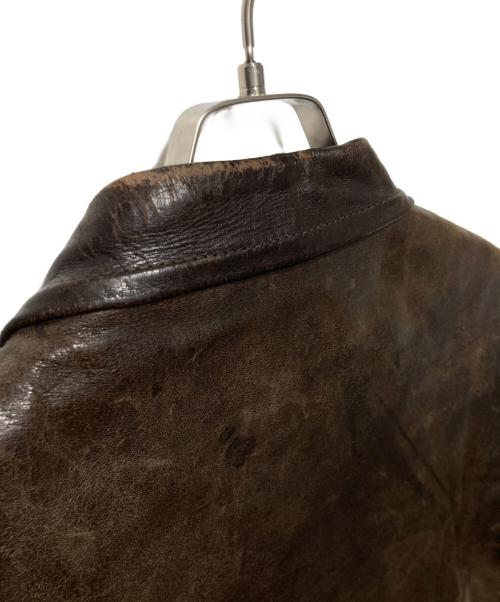 USED（ユーズド）USED (ユーズド) 60’S レザージャケット ブラウン サイズ:不明の古着・服飾アイテム