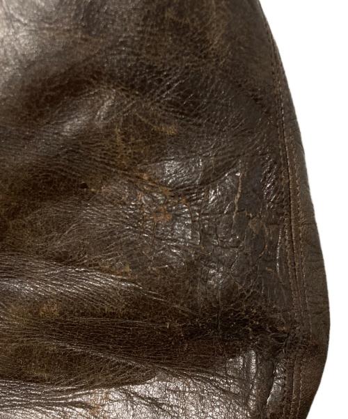 USED（ユーズド）USED (ユーズド) 60’S レザージャケット ブラウン サイズ:不明の古着・服飾アイテム