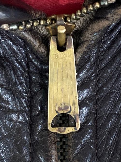 USED（ユーズド）USED (ユーズド) 60’S レザージャケット ブラウン サイズ:不明の古着・服飾アイテム