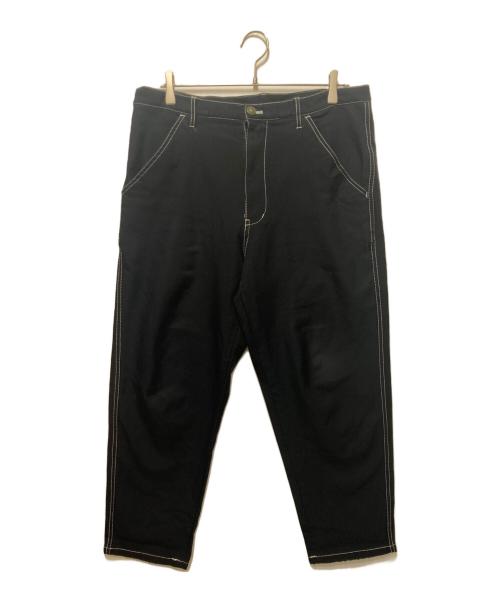 COMME des GARCONS SHIRT（コムデギャルソンシャツ）COMME des GARCONS SHIRT (コムデギャルソンシャツ) ポリ縮絨 テーパード パンツ ネイビー サイズ:Ⅿの古着・服飾アイテム