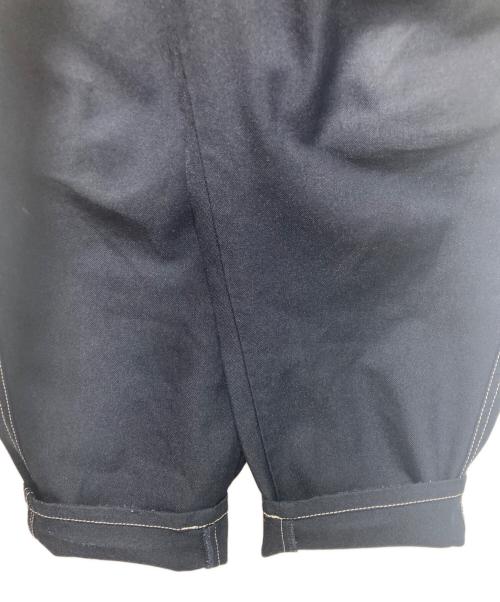 COMME des GARCONS SHIRT（コムデギャルソンシャツ）COMME des GARCONS SHIRT (コムデギャルソンシャツ) ポリ縮絨 テーパード パンツ ネイビー サイズ:Ⅿの古着・服飾アイテム