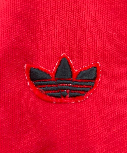 adidas（アディダス）adidas (アディダス) トラックジャケット レッド×ブラック サイズ:1の古着・服飾アイテム
