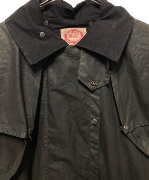the australian outback collection（ジーオーストラリアンオートバックコレクション）the australian outback collection (ジーオーストラリアンオートバックコレクション) オイルドコート グレー サイズ:Mの古着・服飾アイテム