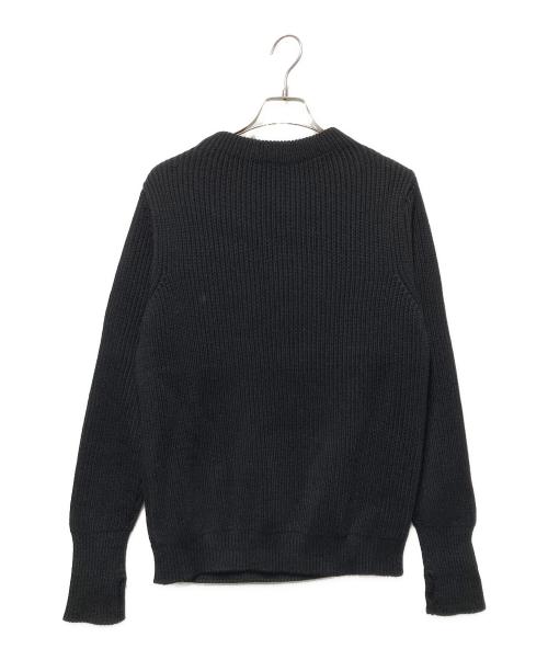 ANDERSEN-ANDERSEN（アンデルセン アンデルセン）ANDERSEN-ANDERSEN (アンデルセン アンデルセン) ボートネックウールニット ブラック サイズ:Ｓの古着・服飾アイテム