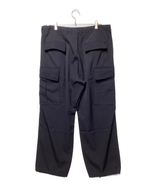 COMOLI（コモリ）COMOLI (コモリ) ウールギャバ 6Pパンツ ネイビー サイズ:１の古着・服飾アイテム