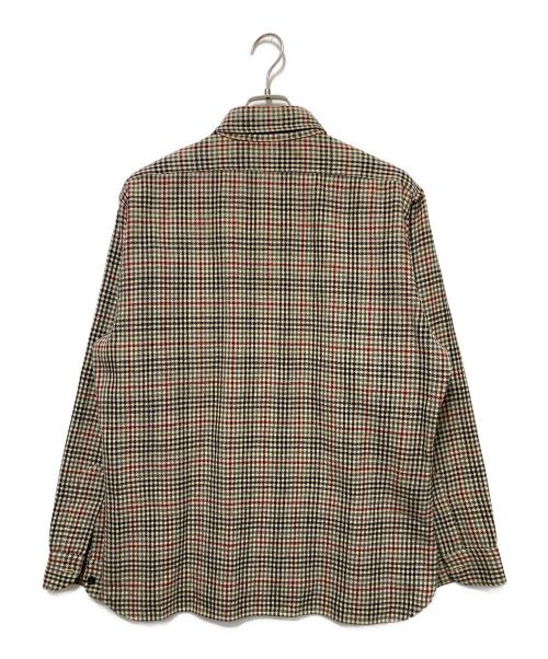 PENDLETON（ペンドルトン）PENDLETON (ペンドルトン) 千鳥柄チェックシャツ ベージュ サイズ:Lの古着・服飾アイテム