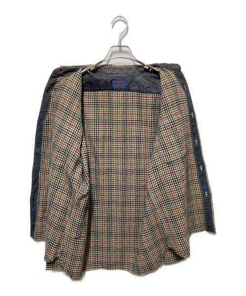 PENDLETON（ペンドルトン）PENDLETON (ペンドルトン) 千鳥柄チェックシャツ ベージュ サイズ:Lの古着・服飾アイテム