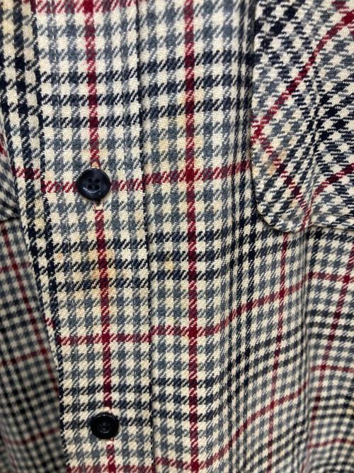 PENDLETON（ペンドルトン）PENDLETON (ペンドルトン) 千鳥柄チェックシャツ ベージュ サイズ:Lの古着・服飾アイテム