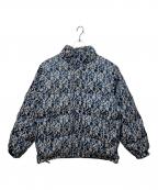 SUPREMEシュプリーム）の古着「Fuck Jacquard Puffy Jacket」｜ブルー
