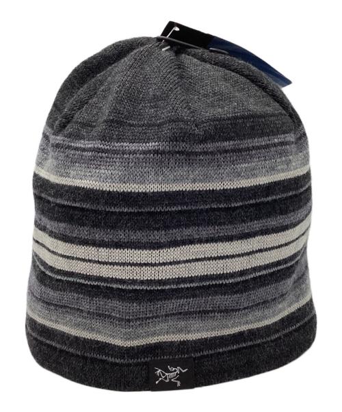 ARC'TERYX（アークテリクス）ARC'TERYX (アークテリクス) ニット帽 ブラック×グレーの古着・服飾アイテム