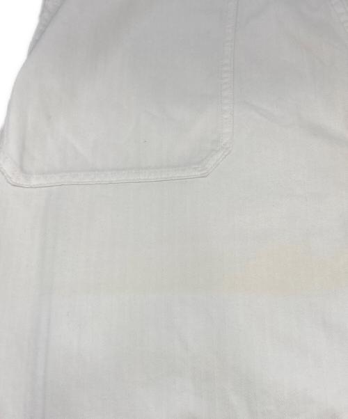 RRL（ダブルアールエル）RRL (ダブルアールエル) ヘリンボールツイルパンツ ホワイト サイズ:32/32の古着・服飾アイテム