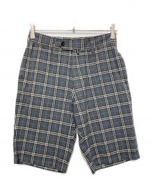 Burberry's（バーバリー）の古着「ノヴァチェックハーフパンツ」｜グレー