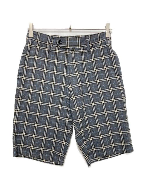 Burberry's（バーバリー）Burberry's (バーバリーズ) ノヴァチェックハーフパンツ グレー サイズ:73の古着・服飾アイテム