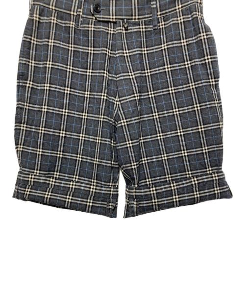 Burberry's（バーバリー）Burberry's (バーバリーズ) ノヴァチェックハーフパンツ グレー サイズ:73の古着・服飾アイテム