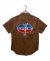 Supreme (シュプリーム) Hysteric Glamour (ヒステリックグラマー) S/S Work Shirt ブラウン サイズ:S：10000円