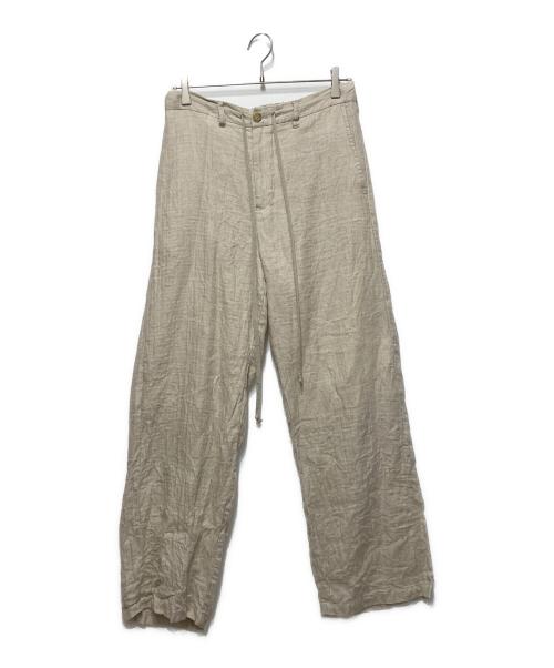 CTHY（シティ）CTHY (シティ) リネン混パンツ ベージュ サイズ:3の古着・服飾アイテム