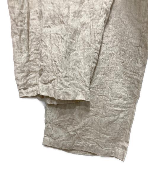 CTHY（シティ）CTHY (シティ) リネン混パンツ ベージュ サイズ:3の古着・服飾アイテム