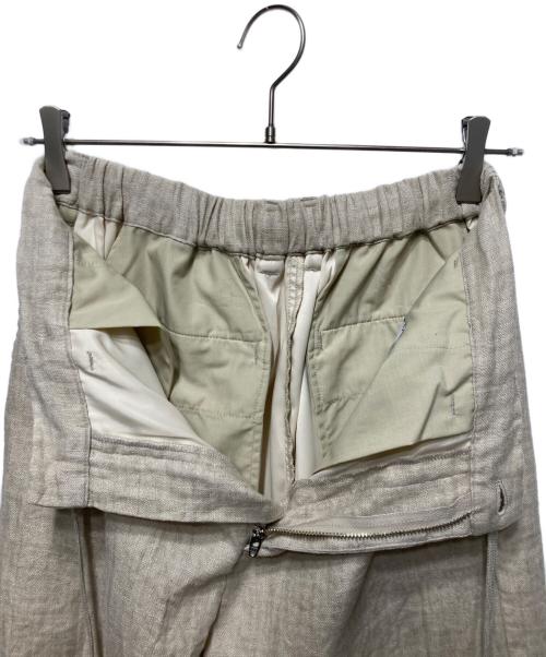 CTHY（シティ）CTHY (シティ) リネン混パンツ ベージュ サイズ:3の古着・服飾アイテム