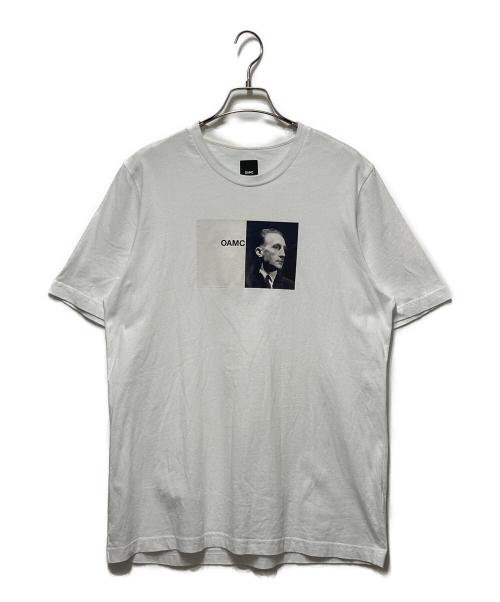 OAMC（オーエーエムシー）OAMC (オーエーエムシー) portrait print T-shirt/ポートレートプリントTシャツ ホワイト サイズ:Sの古着・服飾アイテム
