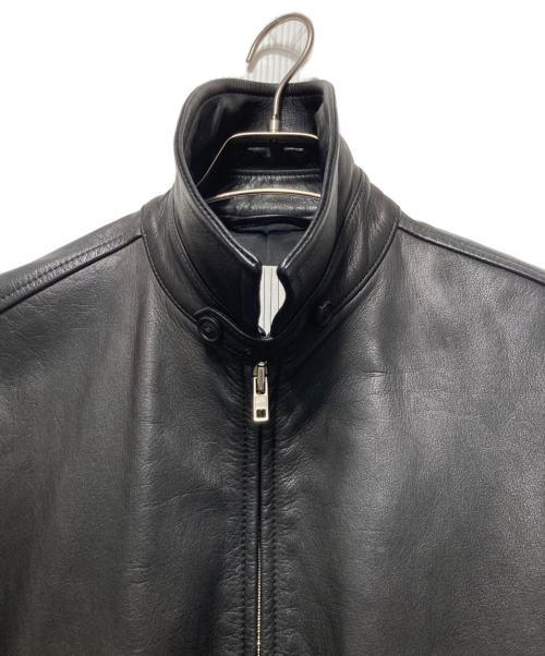 S.F.C(STRIPES FOR CREATIVE)（ストライプフォークリエイティブ）S.F.C(STRIPES FOR CREATIVE) (ストライプフォークリエイティブ) SFC LEATHER BIG JACKET ブラック サイズ:Lの古着・服飾アイテム