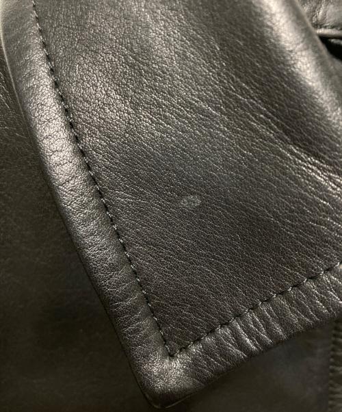 S.F.C(STRIPES FOR CREATIVE)（ストライプフォークリエイティブ）S.F.C(STRIPES FOR CREATIVE) (ストライプフォークリエイティブ) SFC LEATHER BIG JACKET ブラック サイズ:Lの古着・服飾アイテム