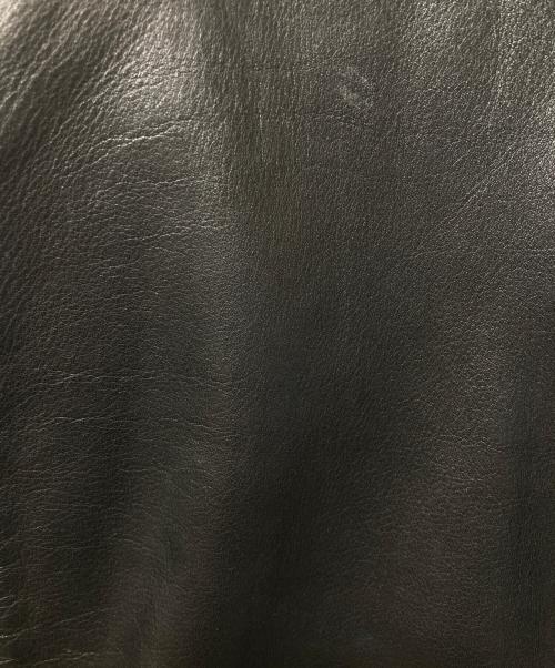 S.F.C(STRIPES FOR CREATIVE)（ストライプフォークリエイティブ）S.F.C(STRIPES FOR CREATIVE) (ストライプフォークリエイティブ) SFC LEATHER BIG JACKET ブラック サイズ:Lの古着・服飾アイテム