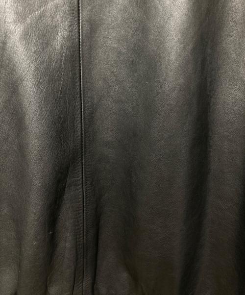 S.F.C(STRIPES FOR CREATIVE)（ストライプフォークリエイティブ）S.F.C(STRIPES FOR CREATIVE) (ストライプフォークリエイティブ) SFC LEATHER BIG JACKET ブラック サイズ:Lの古着・服飾アイテム