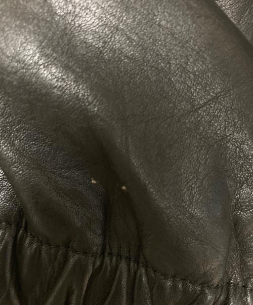 S.F.C(STRIPES FOR CREATIVE)（ストライプフォークリエイティブ）S.F.C(STRIPES FOR CREATIVE) (ストライプフォークリエイティブ) SFC LEATHER BIG JACKET ブラック サイズ:Lの古着・服飾アイテム