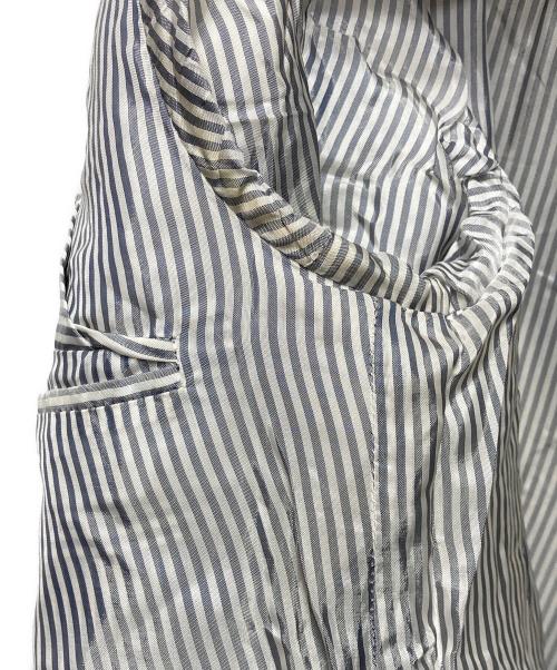MONCLER GAMME BLEU（モンクレール ガム ブルー）MONCLER GAMME BLEU (モンクレール ガム ブルー) ダウンテーラードジャケット グレー サイズ:3の古着・服飾アイテム