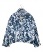 AFBエーエフビー）の古着「1969 Print Boa Jacket」｜ブルー