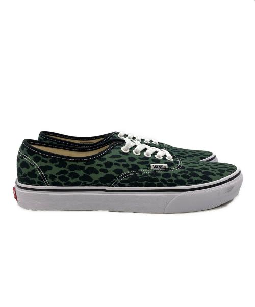 VANS（ヴァンズ）VANS (バンズ) WACKO MARIA (ワコマリア) オーセンティック ローカットスニーカー グリーン サイズ:27.5の古着・服飾アイテム